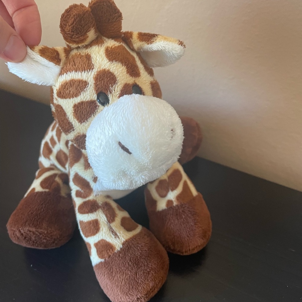 Ty large beanie baby lovey giraffe cuddle toy